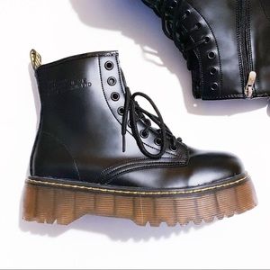 Black Platform Boots